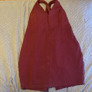 Charlotte Russe XL burgundy cocktail dress